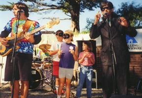 Banana Slugs perform at HAP 10th Anniversary Celebration